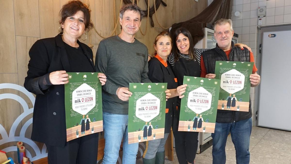 Presentación de la campaña Lezo Bonuak