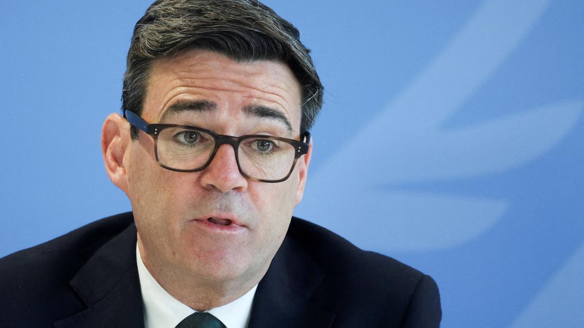 El primer ministro británico, Andy Burnham.