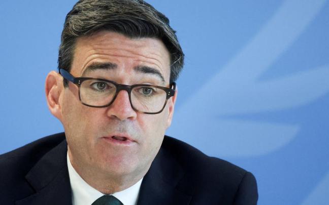El primer ministro británico, Andy Burnham.