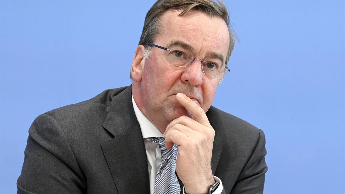 El ministro alemán de Defensa, Boris Pistorius.