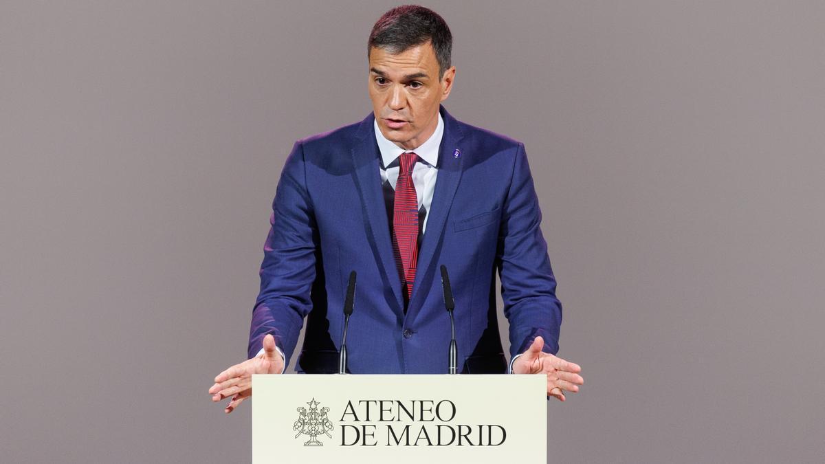 El presidente del Gobierno español en funciones, Pedro Sánchez.