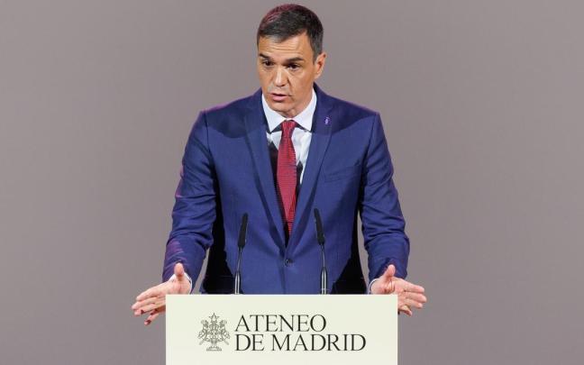 El presidente del Gobierno español en funciones, Pedro Sánchez.
