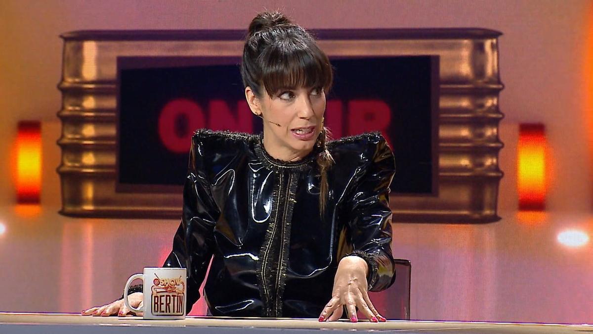Almudena Cid en el programa de Bertín Osborne