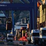 Imagen del Puerto de Bilbao en plena actividad. / BILBAOPORT