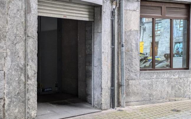 El local de la calle Enparan tendrá capacidad para 17 trasteros una vez que finalicen las obras / Udala El local de la calle Enparan tendrá capacidad para 17 trasteros una vez que finalicen las obras