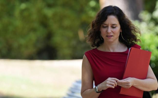 La presidenta de la comunidad de Madrid, Isabel Díaz Ayuso, sigue "eñe que eñe" su cruzada contra euskera, catalán y gallego