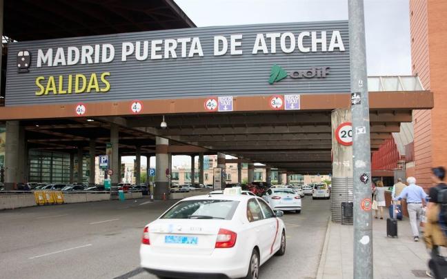 Una de las entradas a la estación Almudena Grandes-Atocha Cercanías en una foto de archivo.