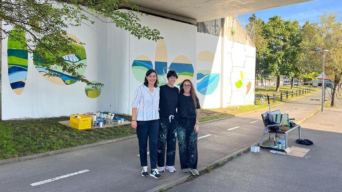 La presentación de la octava edición de la feria Ribera ha tenido lugar esta mañana en el bidegorri de Santiago.