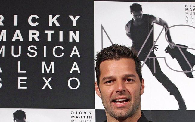 El cantante puertorriqueño Ricky Martin