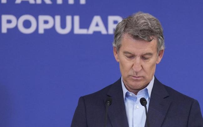El líder del PP, Alberto Núñez Feijóo.