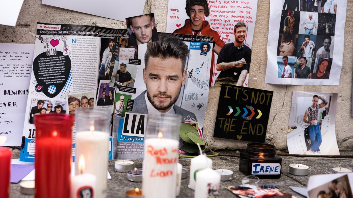 Homenaje en memoria del cantante Liam Payne