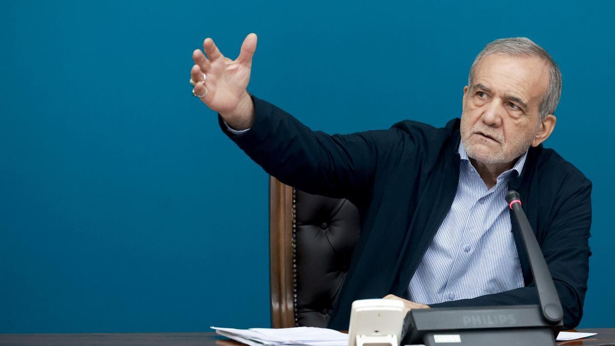 El presidente de Irán, Masud Pezeshkian