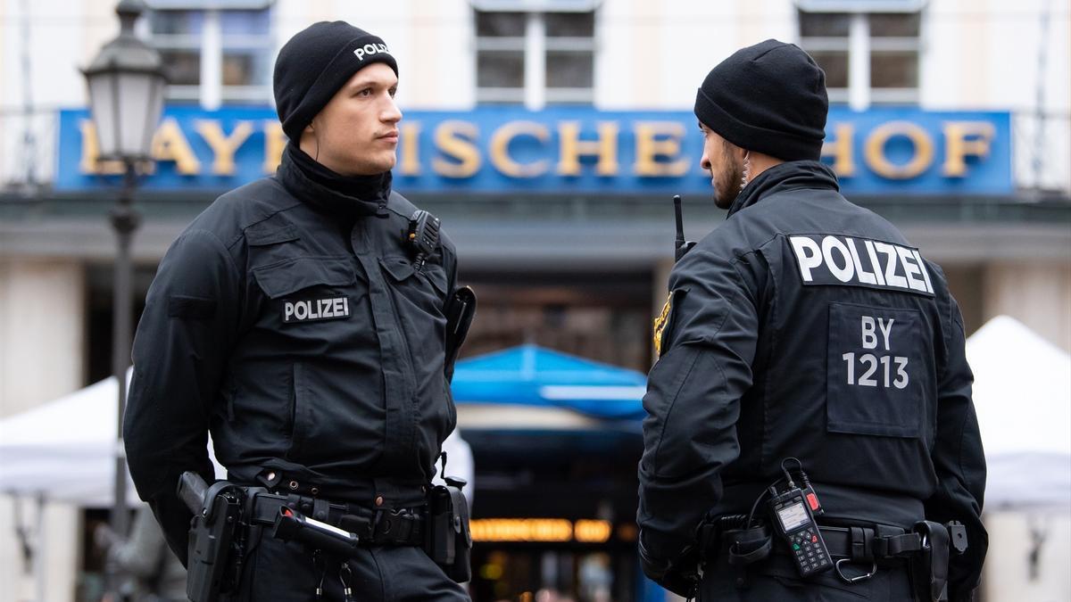 Policías alemanes, en una imagen de archivo.