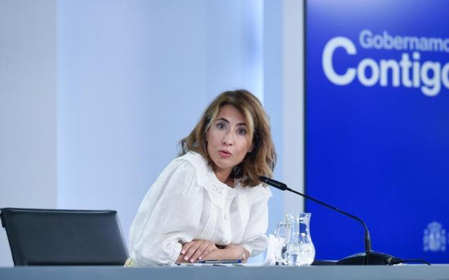 La ministra de Transportes, Movilidad y Agenda Urbana, Raquel Sánchez. La ministra de Transportes, Movilidad y Agenda Urbana, Raquel Sánchez.