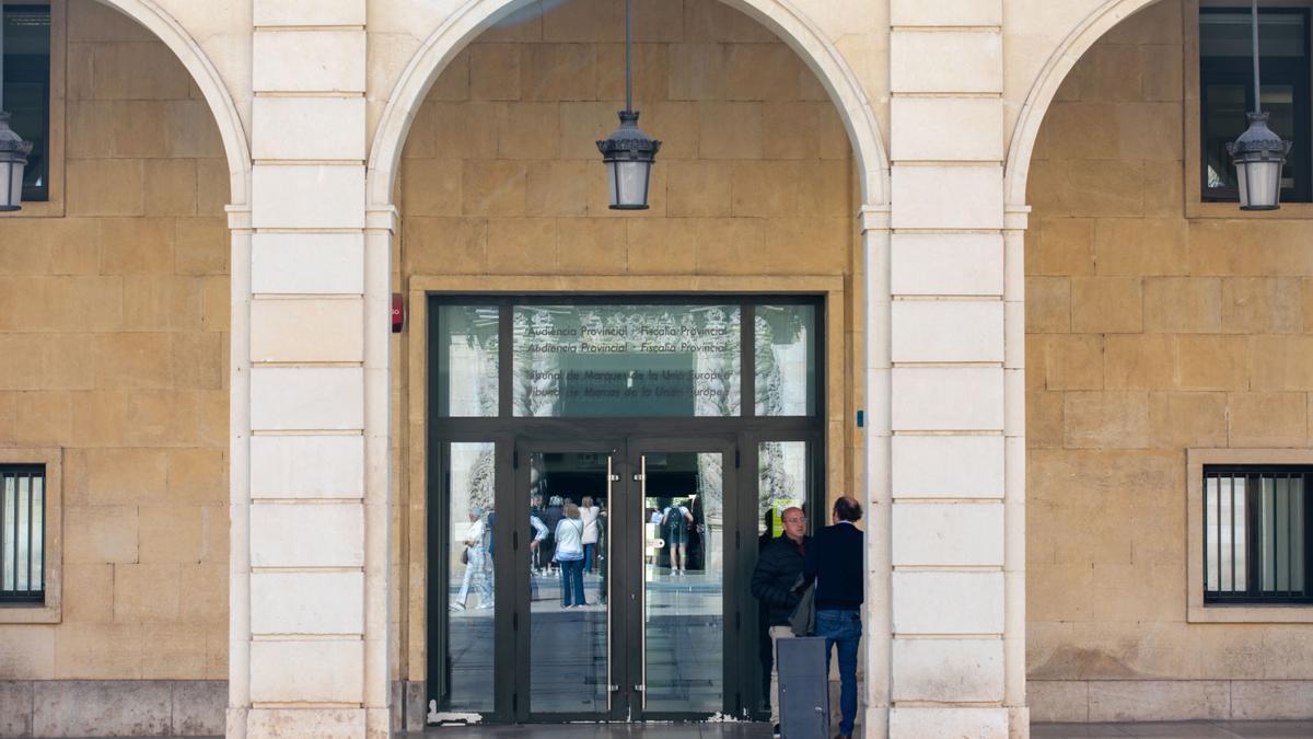 Audiencia Provincial de Alicante.