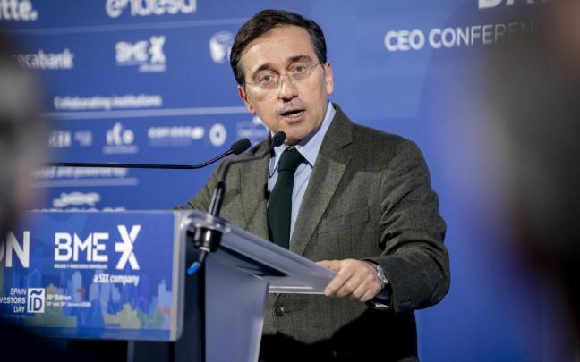 El Ministro de Asuntos Exteriores, Unión Europea y Cooperación, José Manuel Albares.