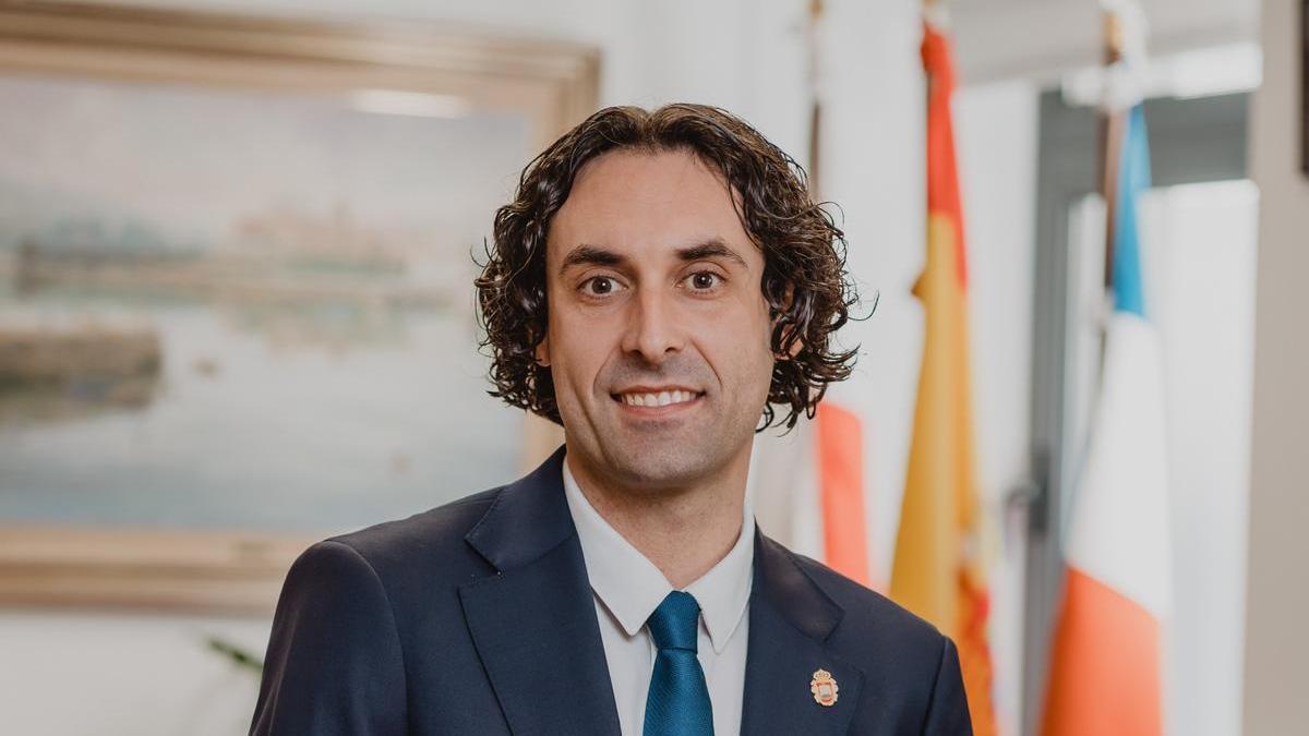 El alcalde, Javier Fernández Soberón.