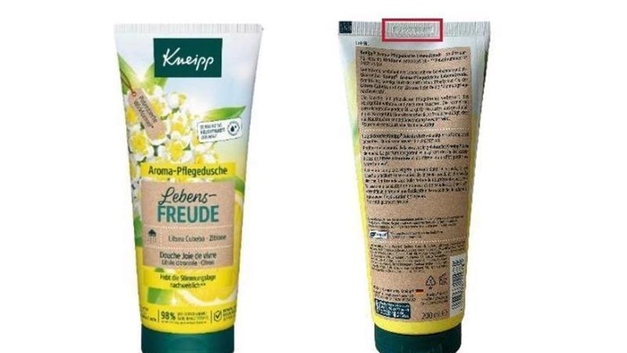 Imagen del producto afectado.