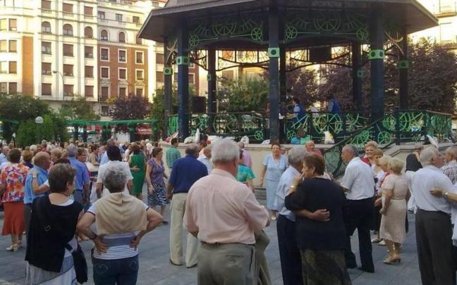 Imagen de archivo de los bailables de Bilbao.