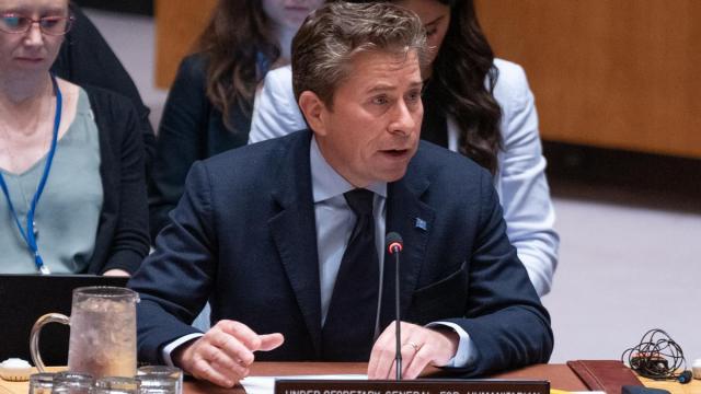 El jefe humanitario de la ONU, Tom Fletcher