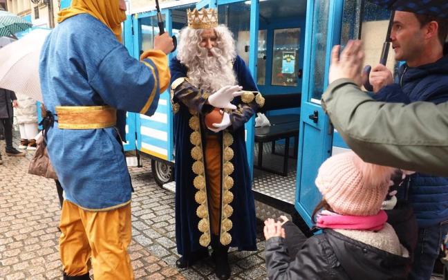 Meltxor, Gaspar eta Baltasar trenez iritsiko dira beste behin Azpeitira.