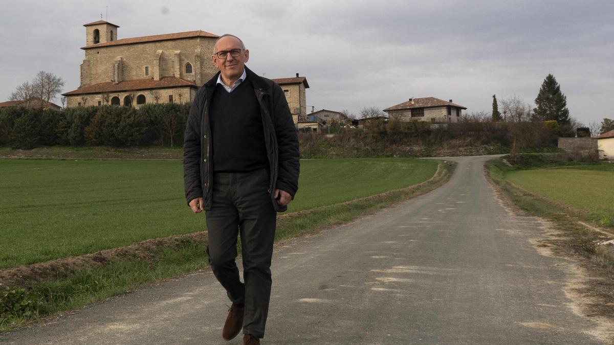 Ramiro González paseando por Mendoza