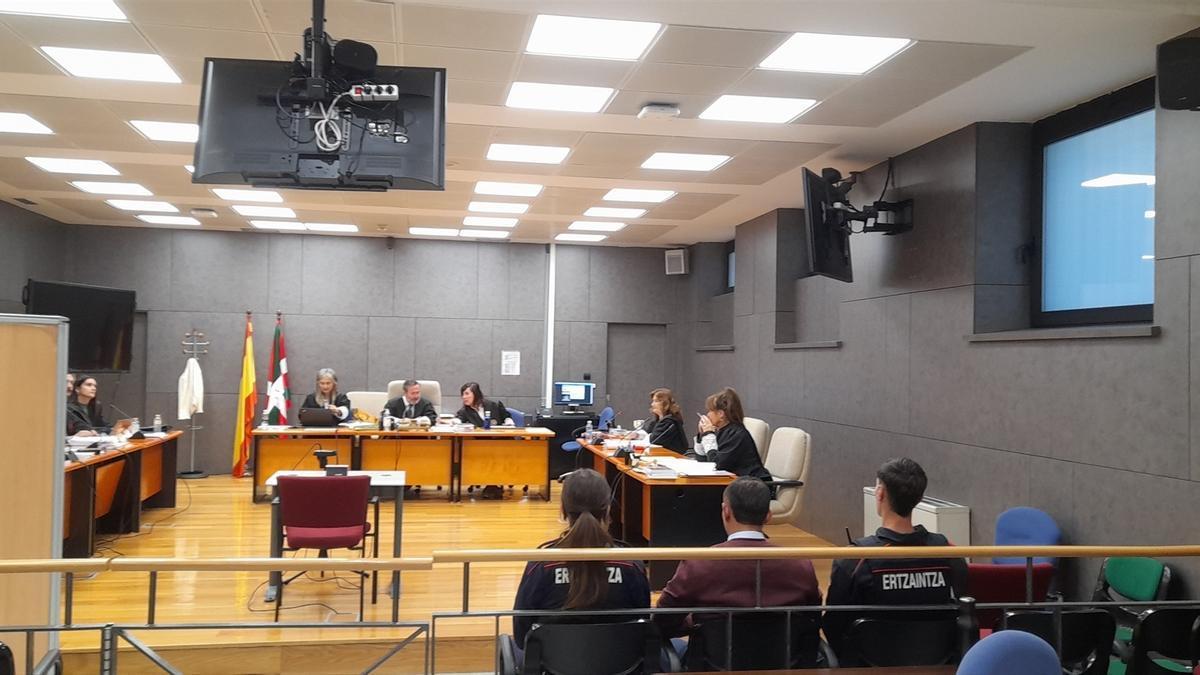 Juicio en la Audiencia Provincial de Bizkaia.