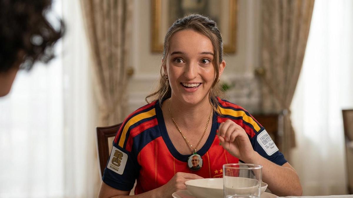 La actriz Lorea Intxausti en 'Vaya Semanita'