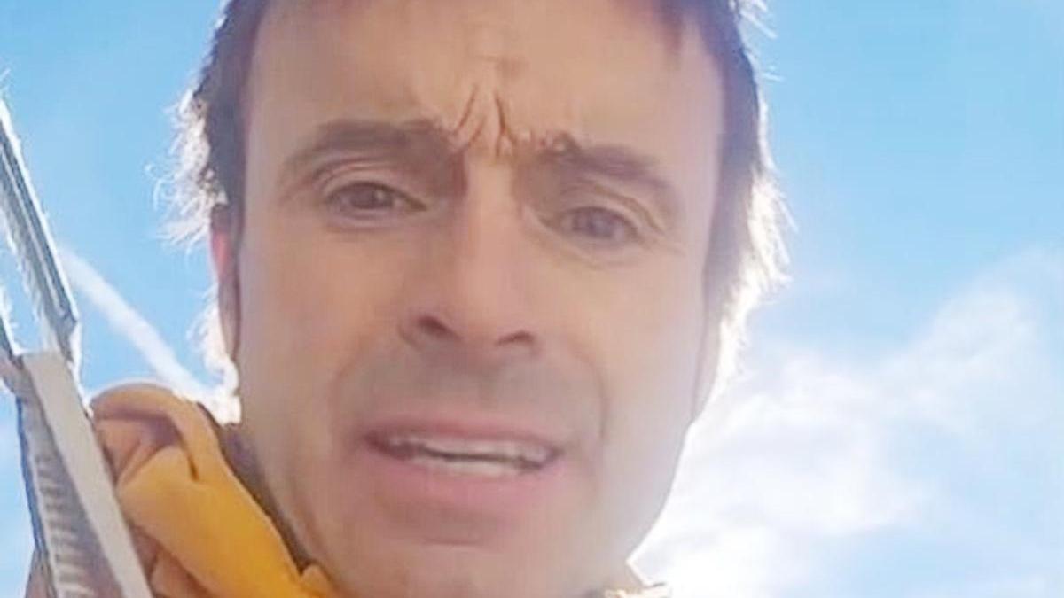 Eneko Pou, en un vídeo de sus redes sociales