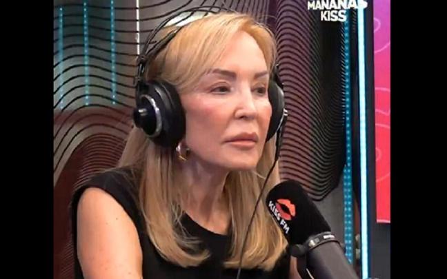 Carmen Lomana, hablando sobre basura.