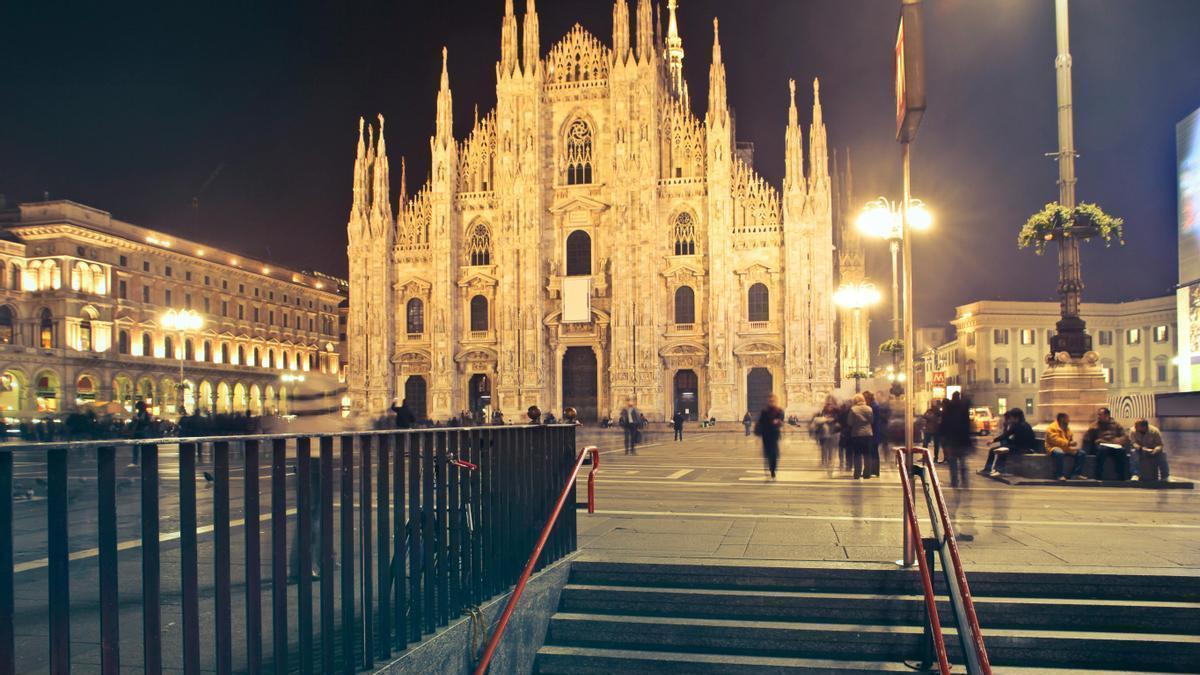 El Duomo o la catedral de Milán.