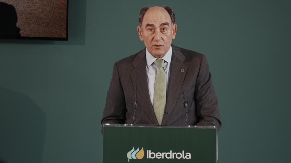 El presidente de Iberdrola, Ignacio Galán, en una imagen de archivo.