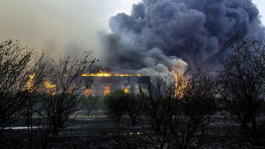 Imagen de archivo de los incendios que se han dado en Italia y Grecia