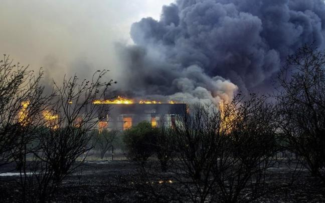 Imagen de archivo de los incendios que se han dado en Italia y Grecia