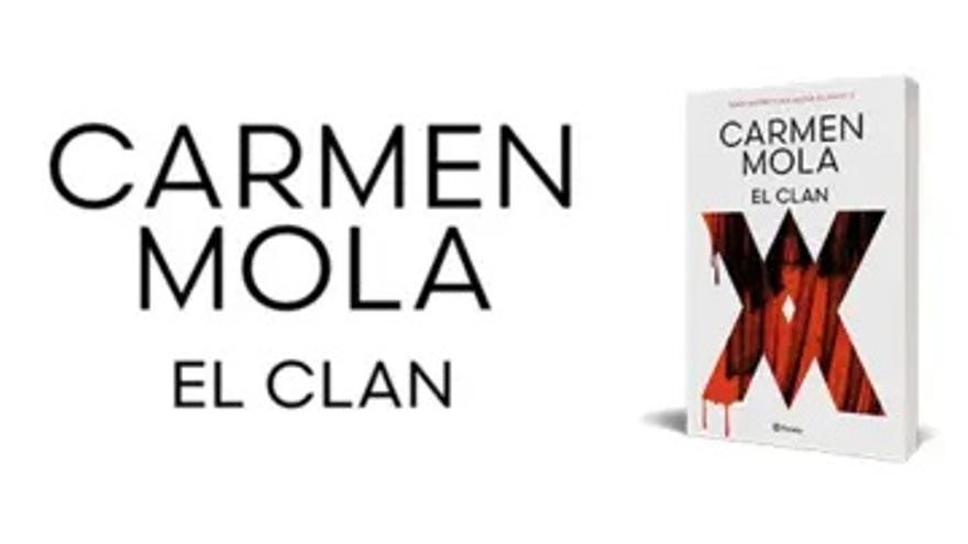 Portada de la nueva novela de Carmen Mola, 'El Clan'