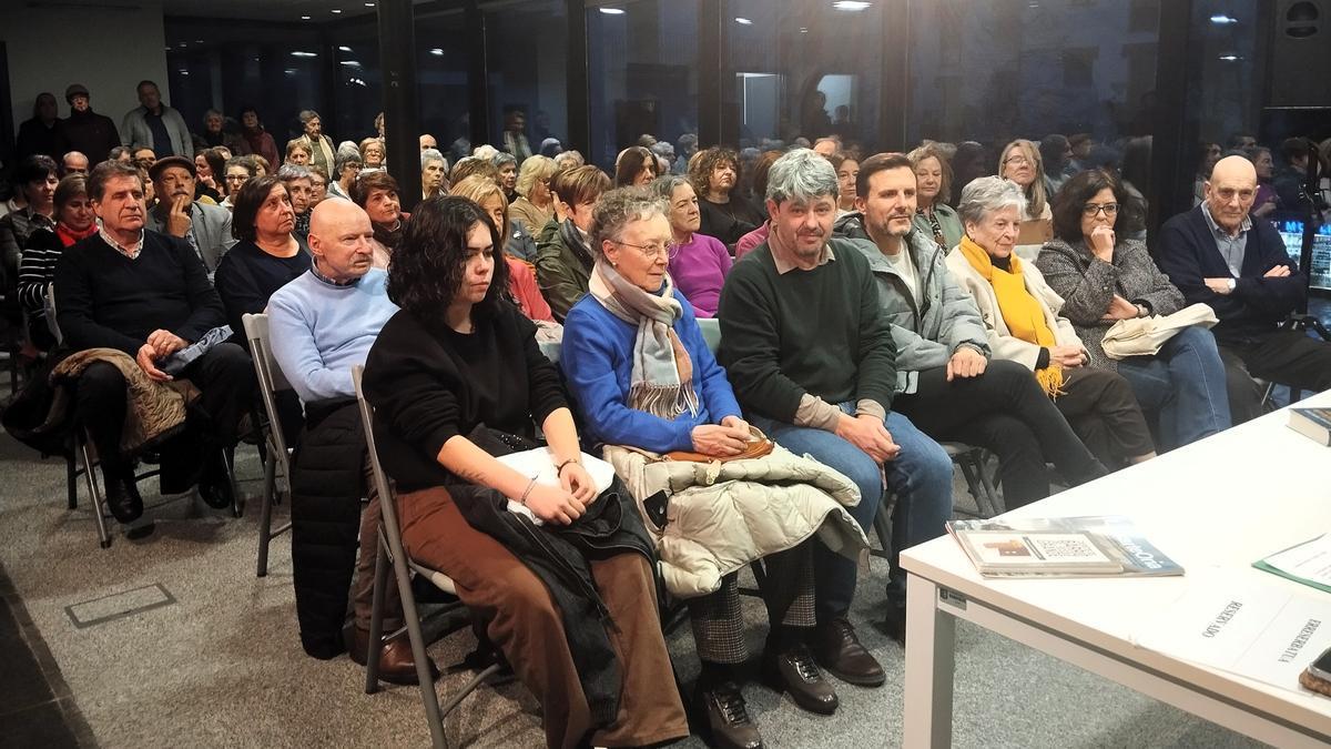 Mercero, antes de comenzar su presentación.