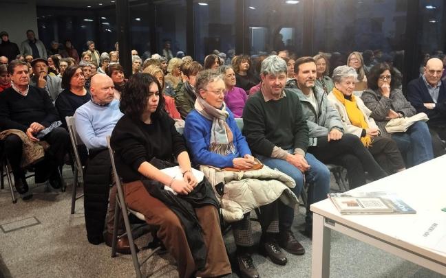 Mercero, antes de comenzar su presentación.