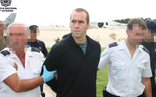 Txeroki, tras su detención.