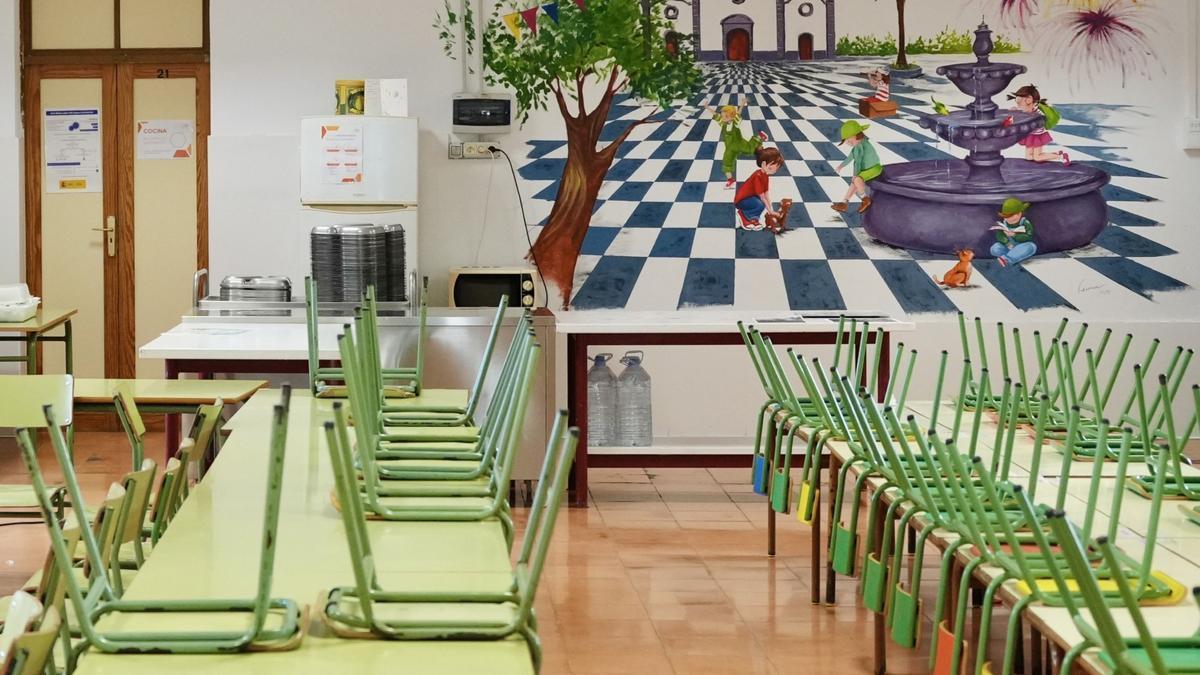 Comedor escolar.