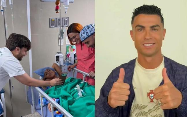 Cristiano no lo dudó a la hora de hacer un pequeño gesto para el niño.