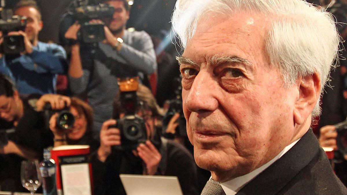 El Nobel de Literatura Mario Vargas Llosa.