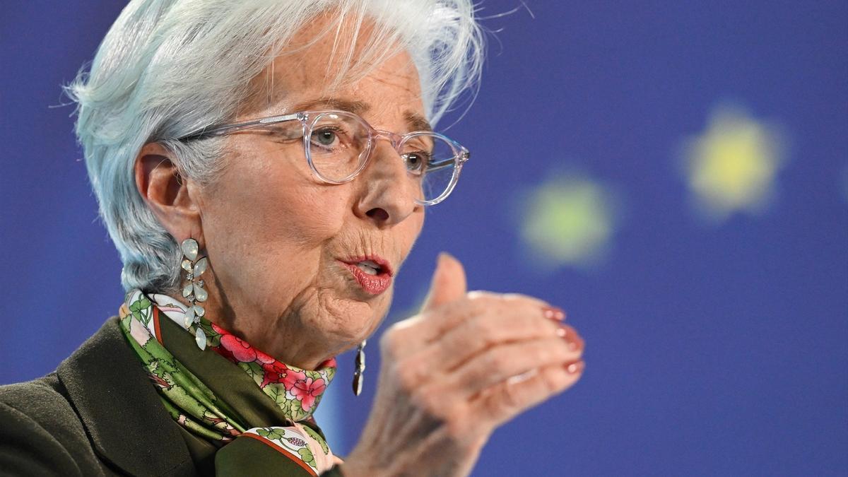 La presidenta del BCE, Christine Lagarde.