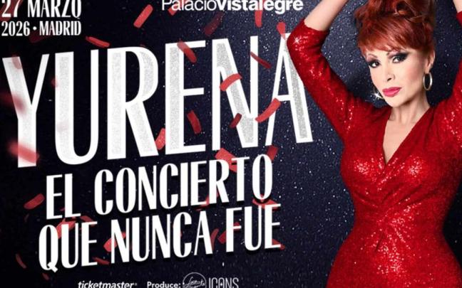 Yurena en una de sus últimas apariciones públicas
