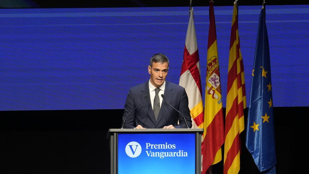 El presidente del Gobierno español, Pedro Sánchez