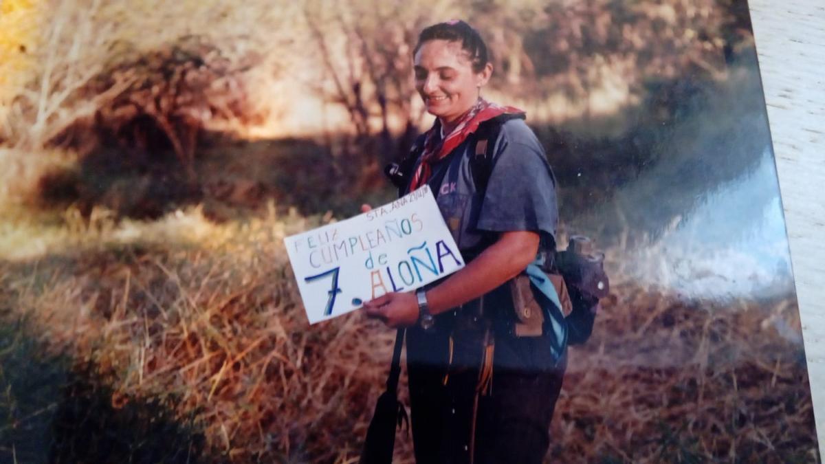 Adoptó el seudónimo de 'Aloña' durante sus años en la guerrilla (de 1983 a 1992).
