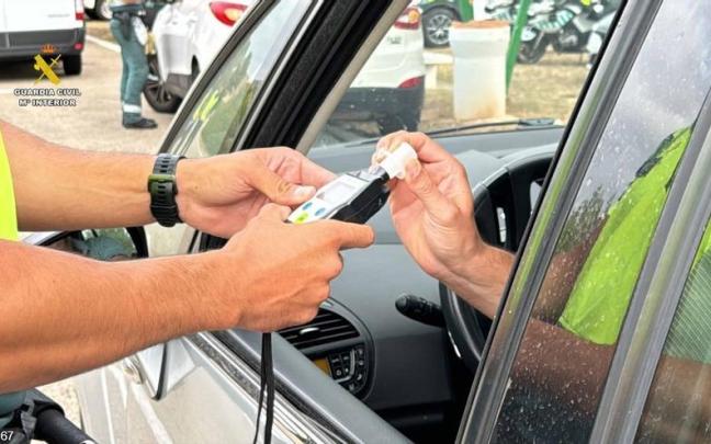 Un control de alcoholemia