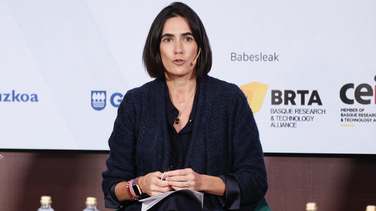 Penilla durante su intervención en el foro 'Biharko ingurunea' organizado por NOTICIAS DE GIPUZKOA.