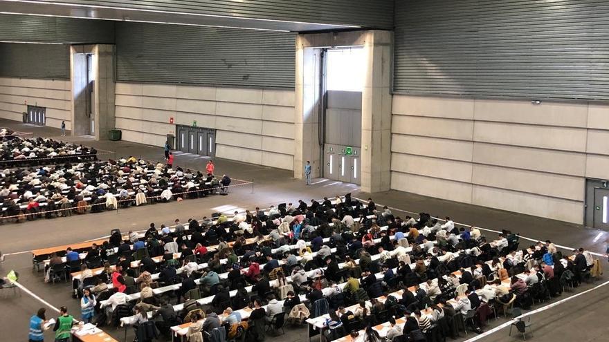Imagen de aspirantes a una OPE en el BEC