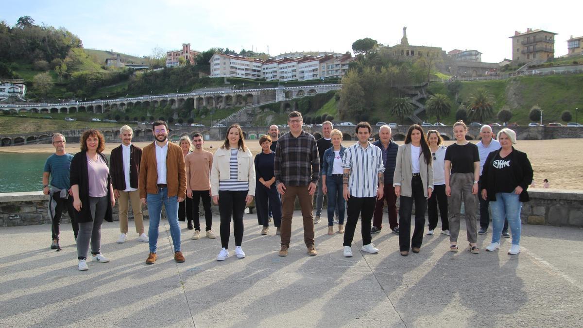 Miembros del grupo municipal de EAJ-PNV Getaria.