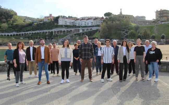 Miembros del grupo municipal de EAJ-PNV Getaria.